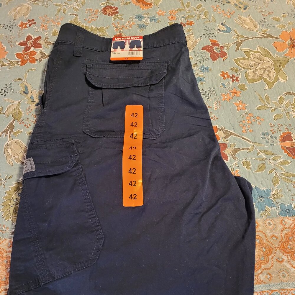 Black Cargo Shorts NWT